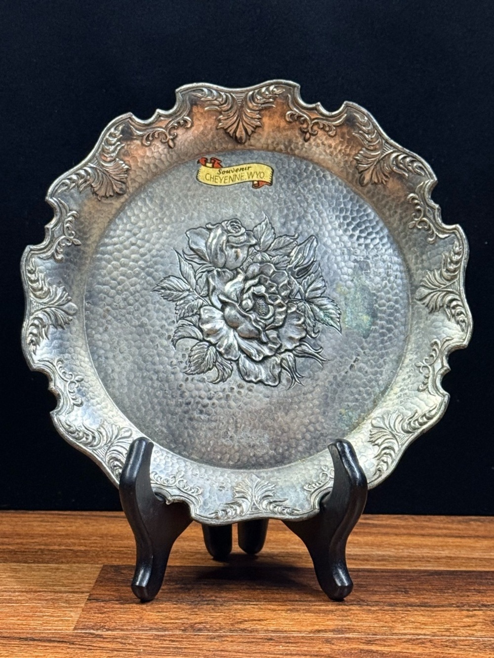 Souvenir Trinket Dish Cheyenne, Wyo.